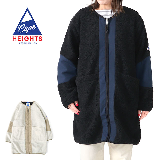 Cape Heights ケープハイツ BETHEL ベゼル Vネック ボアフリースコート CHW211846221 レディース