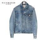 RAINMAKER × Wrangler レインメーカー ラングラー コラボ ダメージデニム カウボーイジャケット RM231-034 Gジャン メンズ