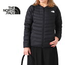 THE NORTH FACE ノースフェイス サンダー ラウンドネック ライトダウンジャケット NYW82213 黒 インナーダウン ノーカラー レディース