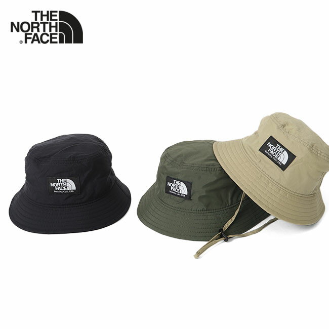 THE NORTH FACE ノースフェイス UVケア ロゴ キャンプサイドハット NNJ02314 バケットハット 帽子 キッズ ギフト プレゼント