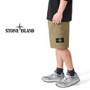 Stone Island ストーンアイランド バミューダ イージー カーゴショーツ 7815L1003 黒 ショートパンツ メンズ