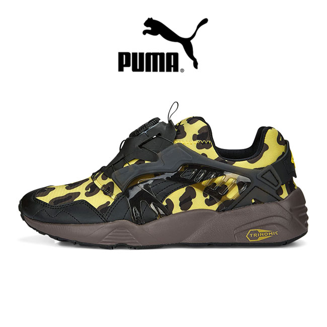 TIME SALE PUMA プーマ DISC BLAZE LEOPARD レオパード柄 ディスクブレイズ スニーカー 391960 豹柄 シューズ メンズ レディース