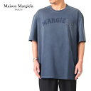 Maison Margiela メゾンマルジェラ オーバーサイズ オーバーダイ ロゴTシャツ S50GC0685 S23883 半袖Tシャツ メンズ