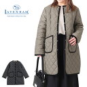 LAVENHAM ラベンハム CREW NECK COAT クルーネック キルティングコート LV6114 中綿 レディース