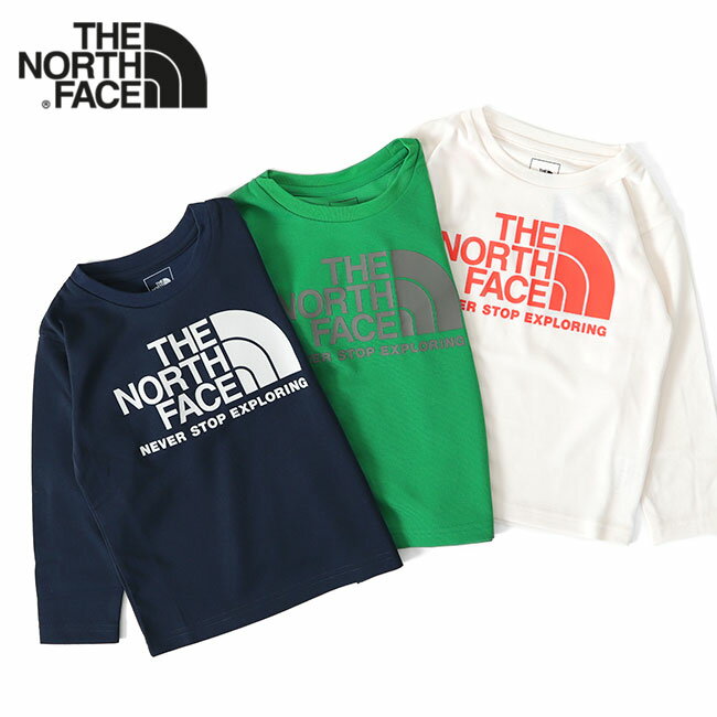 楽天Golden StateTHE NORTH FACE ノースフェイス バグフリー グラフィックロゴ ロンT NTJ32345 防虫 長袖Tシャツ キッズ