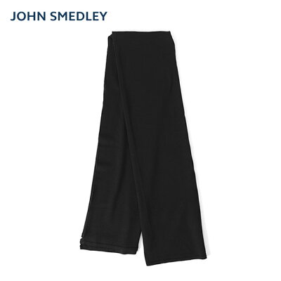 日本企画 JOHN SMEDLEY ジョンスメドレー 30G メリノウール ワイドマフラー A4416/M 大判ストール メンズ レディース ギフト プレゼント **