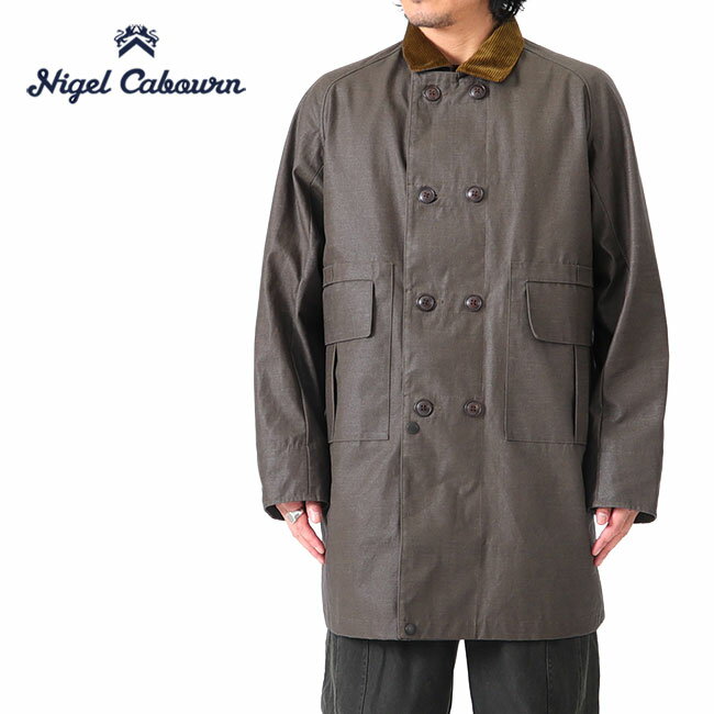 Nigel Cabourn ナイジェルケーボン 20 039 s ダイストーンコーティング フィッシングコート 80470000000 ロングコート メンズ