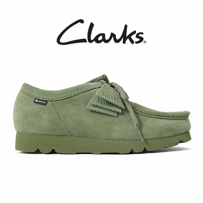 CLARKS クラークス Wallabee GTX ワラビー ゴアテックス スエードレザー モカシンシューズ 26174044 スニーカー メンズ