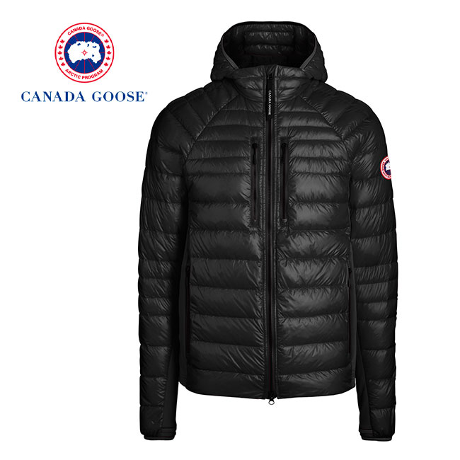 CANADA GOOSE カナダグース Hybridge Lite Tech Hoody フード付き ライトダウンジャケット 2712M 黒 メンズ