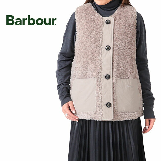 Barbour バブアー Kintra Liner テディフリース ライナー ボアベスト LLI0008 レディース