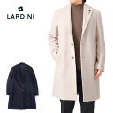 ラルディーニ [SALE] LARDINI ラルディーニ シルクカシミアウール シングル チェスターコート 3216-723636Q622 メンズ