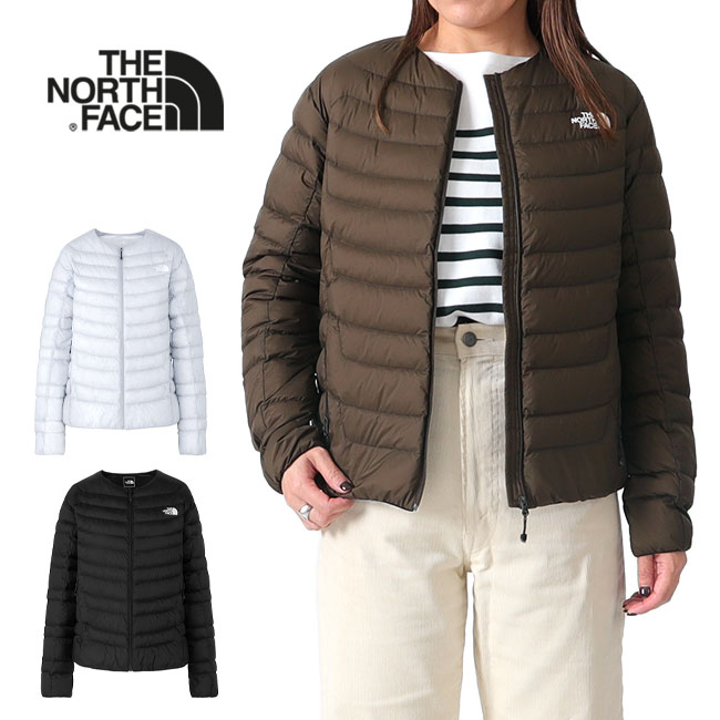 ザ・ノース・フェイス アウトドアジャケット レディース THE NORTH FACE ノースフェイス サンダー ラウンドネック ダウン キルトジャケット NYW82313 中綿 インナーダウン レディース