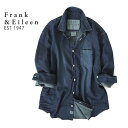 Frank&Eileen tN&AC[ LUKE ITALIAN INDIGO [N C^ACfBS fjVc 3820700116 Vc Y