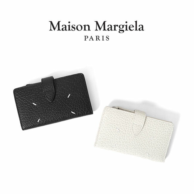 メゾン マルジェラ 財布 メンズ Maison Margiela メゾンマルジェラ グレインレザー カード&コインケース ミニウォレット SA1VX0019 P4455 財布 ギフト プレゼント