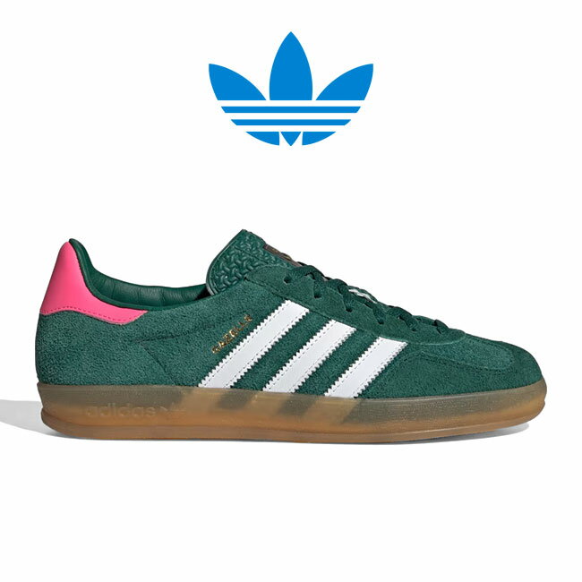 楽天Golden Stateadidas アディダスオリジナルス GAZELLE INDOOR W ガゼル インドア スニーカー IG5929 グリーン ガムソール レディース メンズ シューズ