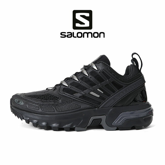 SALOMON SNEAKERS サロモンスニーカーズ ACS PRO プロ パフォーマンス スニーカー L47179800 黒 シューズ メンズ レディース