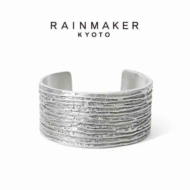 RAINMAKER レインメーカー シルバー ワイド バングル RM241-054 ブレスレット 銀 メンズ レディース ギフト プレゼント
