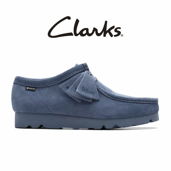 CLARKS クラークス Wallabee GTX ワラビー ゴアテックス スエードレザー モカシンシューズ 26176570 ブ..