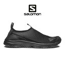 SALOMON SNEAKERS サロモンスニーカーズ RX MOC 3.0 SUEDE リラックス モック パフォーマンスシューズ L47433600 黒 スニーカー メンズ レディース