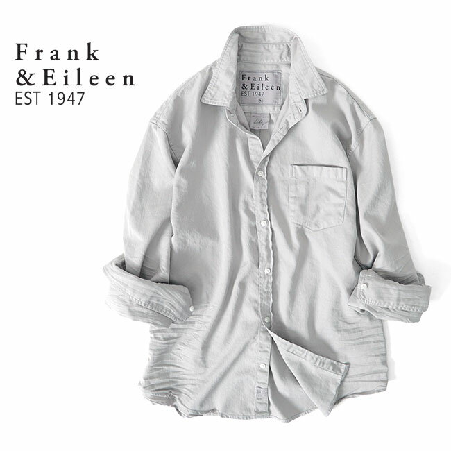 Frank&Eileen フランク&アイリーン LUKE GYCD ルーク カラー デニムシャツ 3920700002 長袖シャツ メンズ