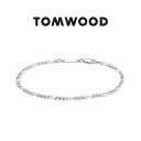 TOMWOOD トムウッド Bo Bracelet Slim シルバー チェーン ブレスレット 101268 メンズ レディース ギフト プレゼント **