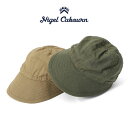 Nigel Cabourn ナイジェルケーボン 40S USアーミーキャップ フェードクロス 80480066002 帽子 メンズ レディース