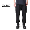 HERNO ヘルノ ナイロンジャージ ジョガー カーゴパンツ PT000035U メンズ