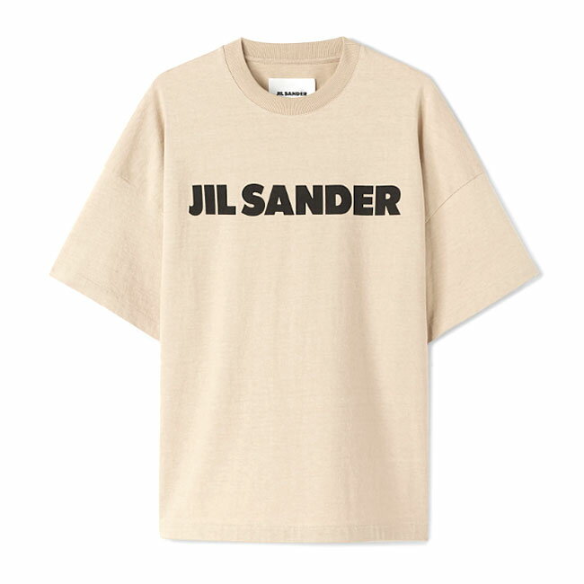 JIL SANDER ジルサンダー ロゴTシャツ J21GC0001 J20215 サンド 半袖Tシャツ メンズのサムネイル