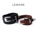 LEMAIRE ルメール MINIMAL WESTERN BELT レザー ウエスタンベルト AC1181 LL145 メンズ ギフト プレゼント **