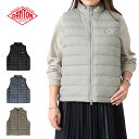 DANTON ダントン ミドルダウン スタンドカラー ベスト DT-A0550 NRP インナーダウン レディース