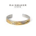RAINMAKER レインメーカー ナロー バングル RM251-039 ブレスレット 金 ゴールド メンズ レディース ギフト プレゼント **