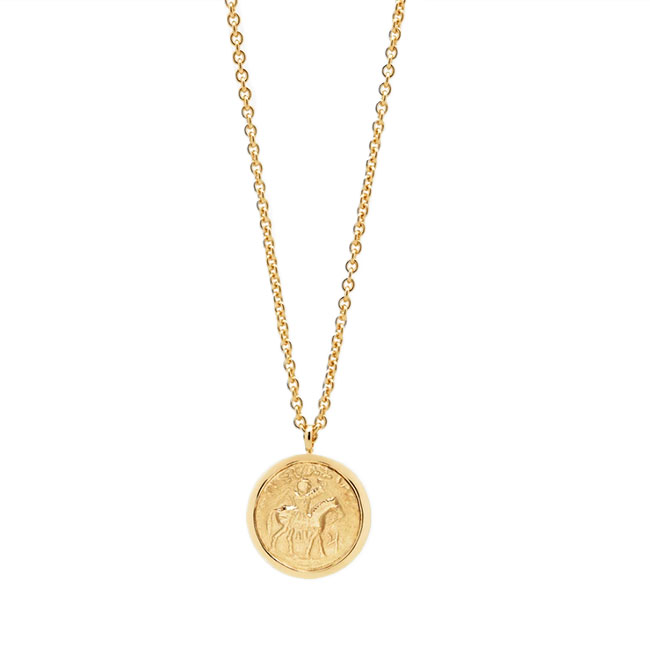 TOMWOOD トムウッド Coin Pendant Gold 20.5inch コインペンダント ゴールド ネックレス 100229 金 メンズ レディース ...