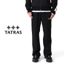 TATRAS タトラス GATTI ガッティ トラックパンツ MTME25S5109-S ジャージ 黒 メンズ