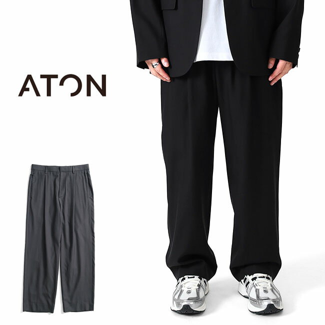 楽天市場】エイトン aton(スタイル(パンツ)スラックス 楽天市場】エイトン aton(スタイル(パンツ)スラックス