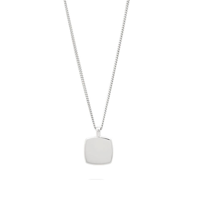 TOMWOOD トムウッド Umi Pendant 20.5inch ペンダント シルバー チェーンネックレス 101448 メンズ レディース ギフト プレゼ...