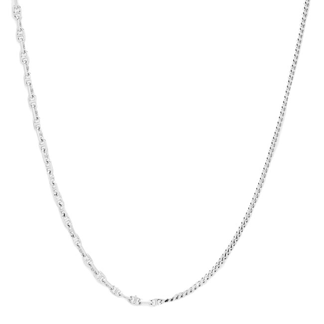 TOMWOOD トムウッド Rue Chain 18 inch シルバー チェーンネックレス 101232 メンズ レディース ギフト プレゼント **