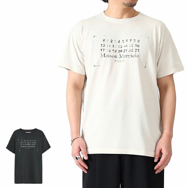 Maison Margiela メゾンマルジェラ スタンプロゴ Tシャツ S51GC0534 S24575 半袖Tシャツ メンズ レディース