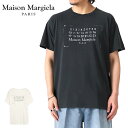 Maison Margiela メゾンマルジェラ スタンプロゴ Tシャツ S51GC0534 S24575 半袖Tシャツ メンズ レディース