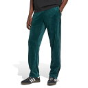 adidas originals アディダスオリジナルス アディカラー ベロア スーパースター トラックパンツ ジャージ JX1551 緑 グリーン メンズ レ...