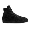 Y-3 ワイスリー NIZZASTAR HI ジップ付き スエード ハイカットシューズ JR4248 スニーカー 黒 ブラック メンズ