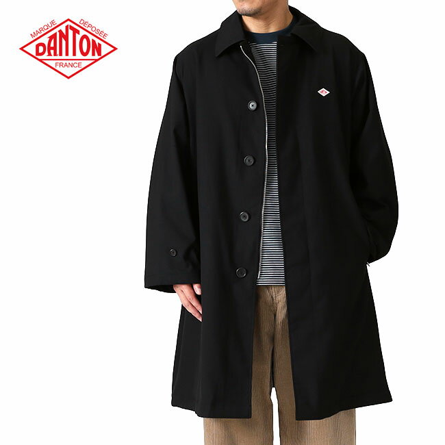 DANTON ダントン ウールライク ピーチタフタ インサレーション バルカラーコート DT-A0702 WLX 中綿 メンズ