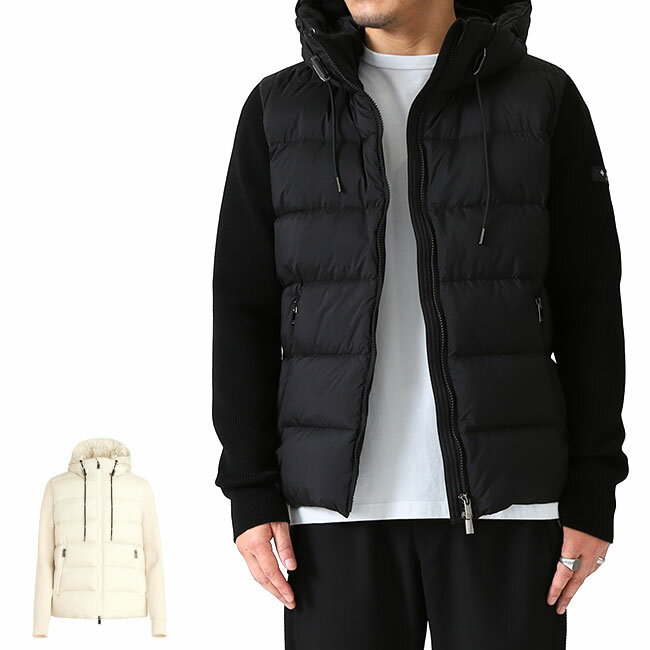 TATRAS タトラス KEITIE ケイティー フード付き 袖ニット ライトダウンジャケット