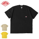 ダントン Tシャツ レディース DANTON ダントン 胸ポケットTシャツ JD-9041 無地 半袖Tシャツ メンズ レディース