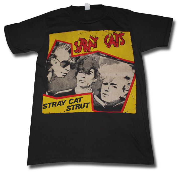 ストレイキャッツ Tシャツ Stray Cats ストレイ キャッツ Tシャツ ロックTシャツ バンドTシャツ 激安 メンズ レディース 半袖