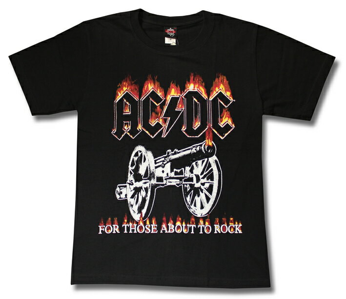 楽天Golden Rock T楽天市場店ロックTシャツ AC/DC Tシャツ ACDC Tシャツ エーシーディーシー Tシャツ ヘビーメタルTシャツ バンドTシャツ 海外バンド キッズ メンズ レディース Rock/band T-SHIRTS ロックファッション 半袖 ユニセックス 売れ筋 バーゲン メール便OK