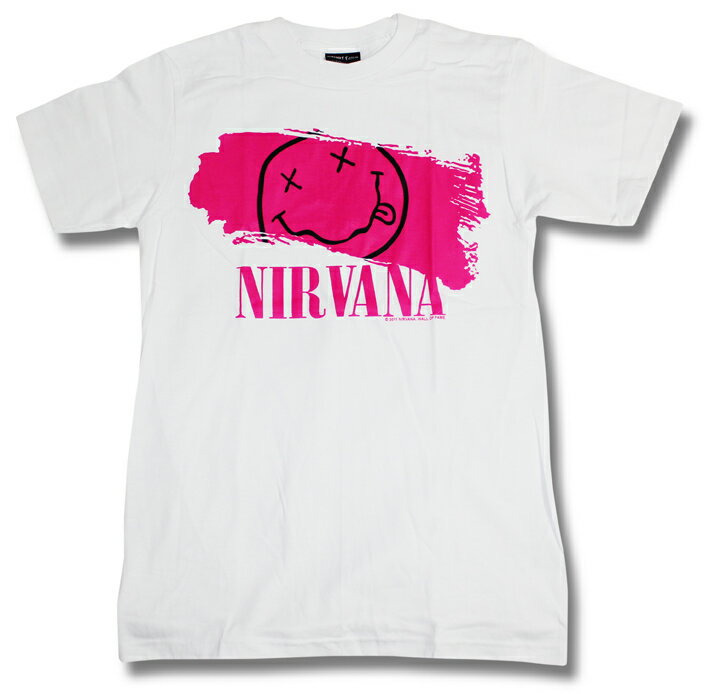 楽天Golden Rock T楽天市場店Nirvana ニルヴァーナ tシャツ ニルバーナ バンドTシャツ ロックTシャツ メンズ レディース キッズ ユニセックス Rock band T-SHIRTS メール便OK ロックファッション 半袖 ニコちゃん