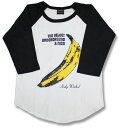 ヴェルヴェット アンダーグラウンド The Velvet Underground Tシャツ バナナ ラグラン ベースボール 七分袖 7分袖 長袖 tシャツ バンドTシャツ ロックTシャツ アンディ ウォーホル メンズ レディース 母の日 ベルベット ユニセックス メール便OK 最安値挑戦