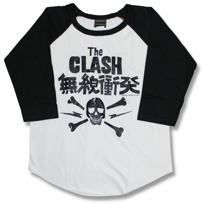 クラッシュ The Clash ラグランTシャツ バンドTシャツ ロックTシャツ パンクロック Rock rock band T-SHIRTS ファッション 七分袖 7分..