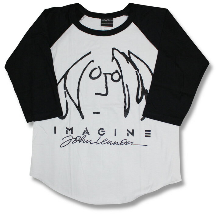 ビートルズ ラグラン Tシャツ THE BEATLES Tシャツ ジョンレノン ラグランtシャツ イマジン Imagine バンドTシャツ ロックTシャツ 母の日 Rock band T-SHIRTS ロックファッション 七分袖 7分袖 長袖 売れ筋 バーゲン