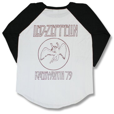 レッドツェッペリン Tシャツ LED ZEPPELIN レッド・ツェッペリン ラグラン Led Zep ヘヴィメタル 七分袖 7分袖 tシャツ バンドTシャツ ロックTシャツ 海外バンド メンズ レディース ユニセックス メール便OK